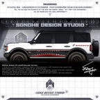 Ford Bronco Stickers "Megalodon"(Contact for other models)
