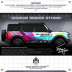 Ford Bronco Sticker "Rally"(Contact for other models)