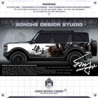 Ford Bronco Sticker "Wukong"(Contact for other models)