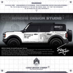 Ford Bronco Sticker "Contour Horse"(Contact for other models)
