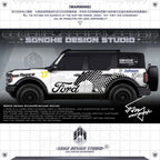 Ford Bronco Sticker "Pegasus"(Contact for other models)