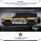 Ford Bronco Sticker “Mike Wazowski”(Contact for other models)