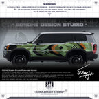 Toyota Prado sticker "Auspiciousness"