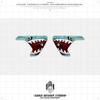 Jeep Wrangler/Gladiator Air Inlet Sticker “Flying Squad”