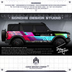 Ford Bronco Sticker "Rally"(Contact for other models)