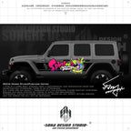 Ford Bronco/Jeep Wrangler Sticker "Splatoon"(Contact for other models)