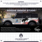 Ford Bronco Sticker "Sporty"(Contact for other models)