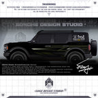 Ford Bronco Sticker "Rapid"(Contact for other models)