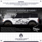 Ford Bronco Sticker “DRAGON BALL”(Contact for other models)