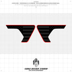 Jeep Wrangler/Gladiator Air Inlet Sticker “USA”