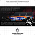Ford Bronco Sticker "Hot Wheels"(Contact for other models)