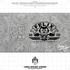 "Felix the Cat" Theme Sticker Collection (5 stickers)