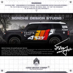 Toyota Prado Sticker "Rainbow"(Contact for other models)