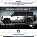 Ford Bronco Sticker "Ford ORV"