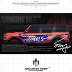 Ford Bronco Sticker "Hot Wheels"(Contact for other models)