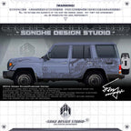 Toyota LC76 sticker "Venom"(Contact for other models)