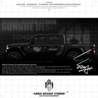 Jeep Gladiator Sticker "The United States"