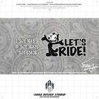 "Felix the Cat" Theme Sticker Collection (5 stickers)