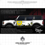 Ford bronco/F150/JEEP Wrangler/Gladiator "Spongebob Squarepants"(Contact for other models)