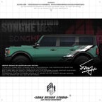 Ford Bronco Raptor Sticker（black/white）