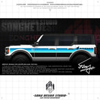 Ford bronco "Rainbow" Series Body Stickers (Contact for other models)
