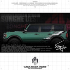 Ford Bronco Raptor Sticker（Black/Gray）