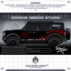 Ford Bronco/Jeep Wrangler Sticker "Landform"