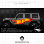 JEEP Wrangler Sticker "Hot Wheels"(Contact for other models)