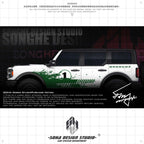 Ford bronco/Jeep wrangler sticker " Splash "(Contact for other models)