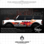 Ford F150/bronco/JEEP Gladiator /Wrangler Sticker "Akira"(Contact for other models)