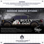 Ford F150/Ranger Sticker "Bully Dog"(Contact for other models)