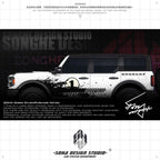 Ford bronco/Jeep wrangler sticker " Splash "(Contact for other models)