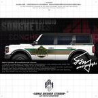Ford bronco/F150/JEEP Wrangler/Gladiator sticker "Dads"(Contact for other models)