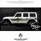 Ford bronco/F150/JEEP Wrangler/Gladiator sticker "Dads"(Contact for other models)